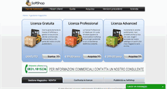 Desktop Screenshot of gestionemagazzino.info